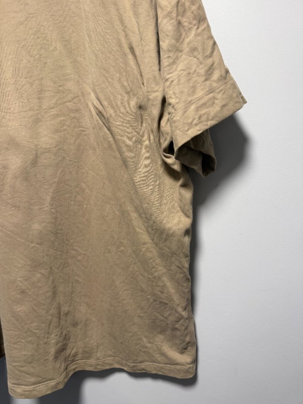 Lululemon Cotton Jersey Oversized Short-Sleeve Shirt Large Shear Oak - Picture 4 of 5